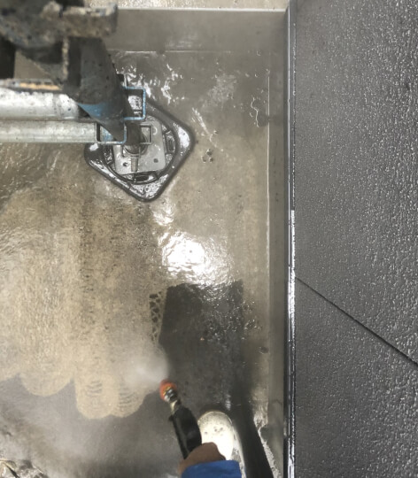 土間洗浄クリーニング